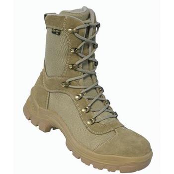 Haix Desert Boots Goretex Lined Airpower Military Issue Desert Combat Boots, Used Graded