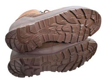 Haix Boots British Army Issue Brown Suede Haix Desert Combat High Liability Ankle Boots Shorter Version, New / Graded - main image