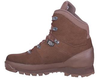 Haix Boots British Army Issue Brown Suede Haix Desert Combat High Liability Ankle Boots Shorter Version, New / Graded - main image