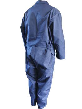 Navy Zip Fronted Harpoon Brand Poly Cotton Blue Coverall / Overall Large Size - main image