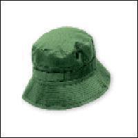 Quality Cotton Green Army Style Bush Hat