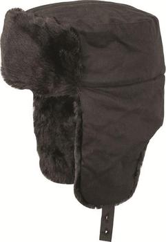 Lined Cossack Style Hat Warm Faux Fur Trimmed Hat In 3 Colours - main image