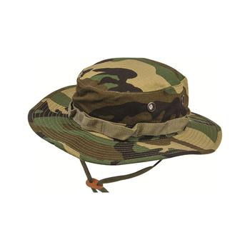 Woodland Camo Boonie New US Woodland Camo Boonie hat, Small