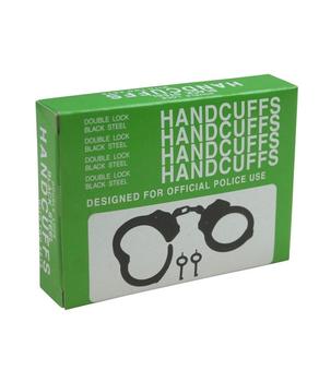 Heavy Duty Handcuffs With Welded Links And Double Lock (4802) - main image