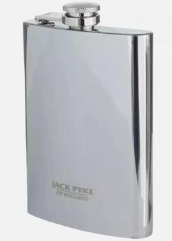 Stainless Steel Pocket Hip Flask Nice Sized 8oz Country Man Stainless Steel Flask - main image