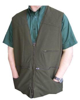 Olive Fleece Soft Feel Gilet Fantastic Jack Pike Hunter no noise Gillet