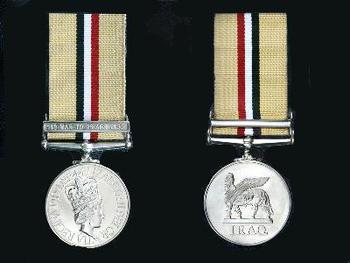 Campaign Medal For Opertation Telic