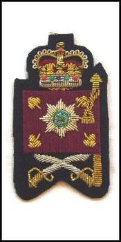 Irish Guards Colour Sergants Ceromonial Tunic Badge - main image