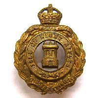 cap badge of the Isle of White Rifles (8th Battalion hampshire)