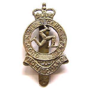Isle of Man Home guard Cap Badge