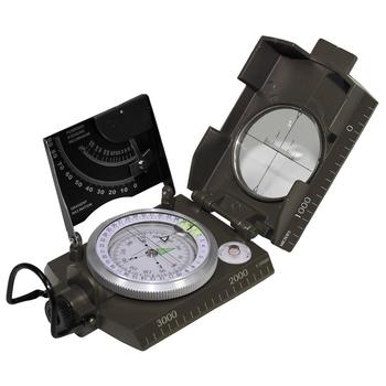 Compass / Clinometer Military Style Heavy weight Liquid Filled Folding compass - main image