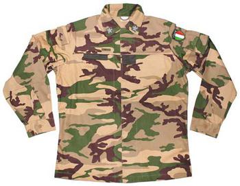 Italian Desert Camo Shirt / Field Jacket, Like new