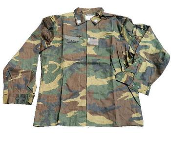 Italian Woodland Camo Shirt - Genuine Military Issue  - main image