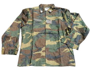 Italian Woodland Camo Shirt - Genuine military issue 