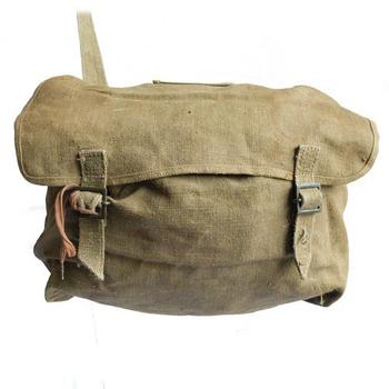 Canvas Bread Bag Italian Vintage Side Bag Genuine Post war 1950's Kit - main image