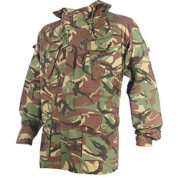 Woodland Camo Hooded Smock, soldier 95 Style rip stop Smock / jacket - JAC003