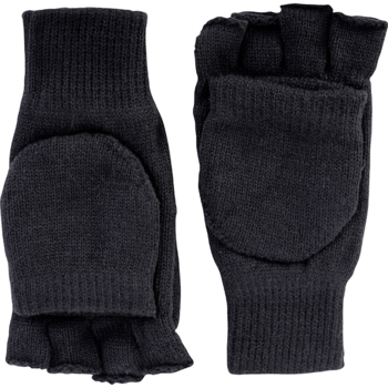 Thinsulate Mittens New Thinsulate Lined Fingerless Shooters Mitts In Olive Or Black - main image