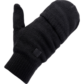 Thinsulate Mittens New Thinsulate Lined Fingerless Shooters Mitts In Olive Or Black - main image