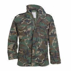 M65 Combat Jacket, Woodland Camo M65 Field Jacket - main image