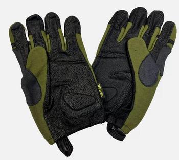 Kevlar Gloves Genuine Military Issue Green Operator Tactical Glove ~ Dutch Army ~ New - main image