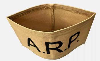 ARP WWII Style Arm Band -Air Raid Precautions Printed - main image