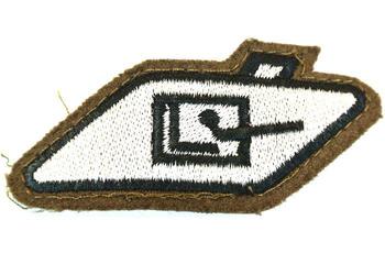 Royal Tank Regiment Crew Cloth TRF Badge Patch Sew On Tank Badge - main image