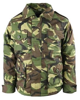 Kids Camo Jacket Children's Woodland M65 Style Combat Safari Jacket Coat - main image