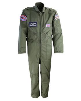 Kids Flight Suit Children's Olive Green Flight Suit Flying Suit With Badges - main image