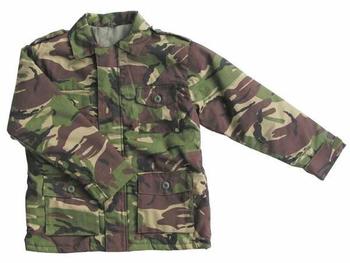 Kids Camo Jacket Children's Woodland M65 Style Combat Safari Jacket Coat