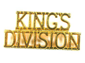 Kings Division Metal Shoulder Title Pair - main image