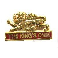 Kings Own Pin badge