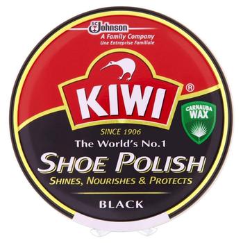 kiwi black polish