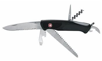 Wenger Ranger Swiss Army Ranger Olive / Black Pocket knife with Locking Blade