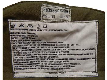 New Goretex Trousers Austrian Bibbed  Army Issue Unlined Goretex Trousers with Braces - main image
