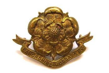 Lancashire Hussars Cap badge 