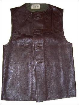 Genuine 1950's Army Issue Leather Jerkins - main image