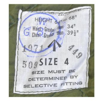 olive quilted liner - main image