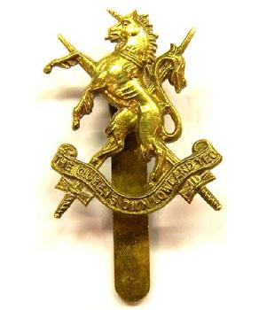 Queens Own Lowland Yeomanry Cap badge