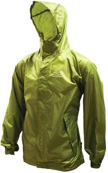 olive green lowlander waterproof jacket - main image