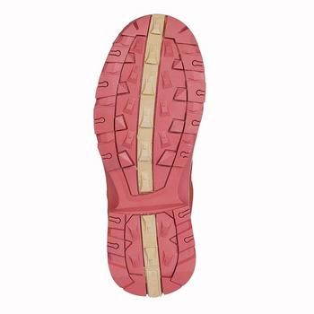 Pink / Red Action Coated Leather Ladies Waterproof and Breathable Hiking Boot L927BD - main image