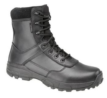 Combat Boots, Grafters Ambush Water Resistant Black Leather Lightweight Boots (M107A)