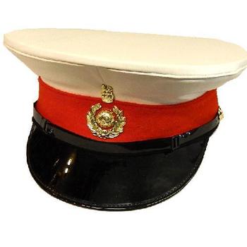 Royal Marine Style Peak Cap, Royal Marines Cap No Badge