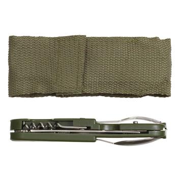 Military Style Folding 3 Part Cutlery set in a pouch - Maxces Style Cutlery Set - main image