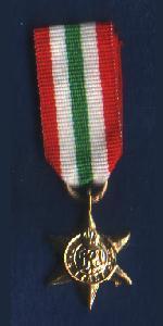 Miniature Medal - Italy Star