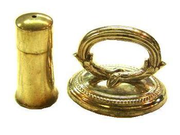 Officers Mess Salt pot and Napkin Rings