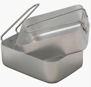 MOD Mess Tins Brand New Genuine British Military Issue Alloy Pan Mess Kit Set - main image