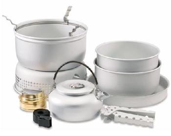 New Alloy Cookset with Meths Burner Stove - main image