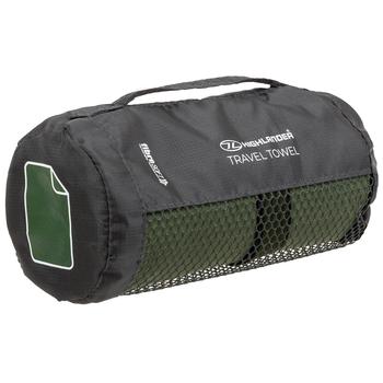 Fibre Soft Towel Highlander Olive Green Microfibre Absorbent Towel  - main image