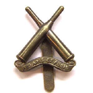 Exeter Volunteer Regiment Cap badge