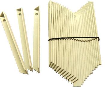 Mine Detection pegs - pack 25 white pegs